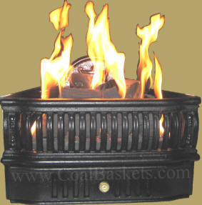 Hargrove Old World Coal Burner in Classic basket