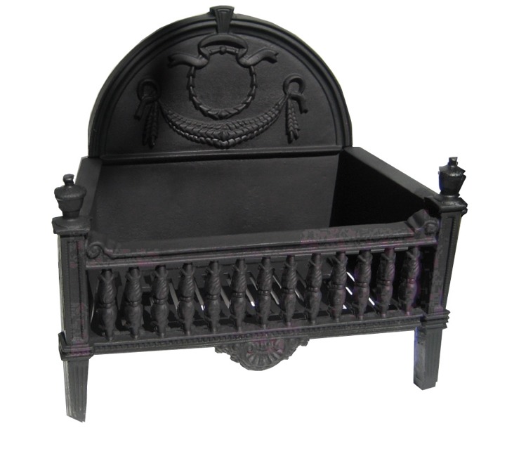 Our Larger Ornate 22" Cast Iron Basket 