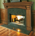 195 Blue Ridge  mantel