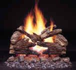 Click for large image of Monessinr Wild Fire Massive Oak Logs